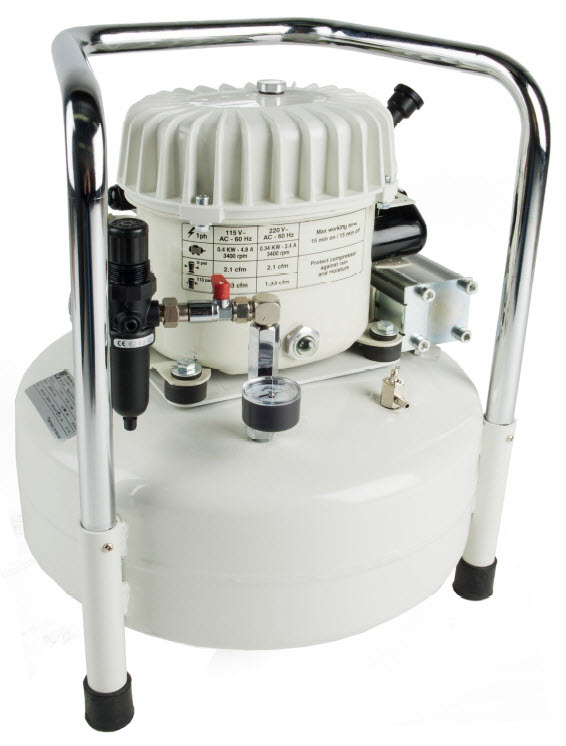 P50/24AL/220V Ultra Quiet Oil Lubricated Air Compressor